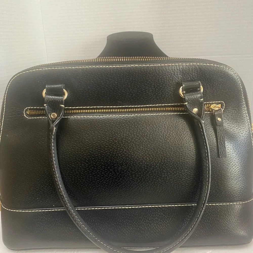 Kate Spade Black Leather Wellesley Satchel